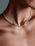 The Bridal Set — 3mm Tennis Necklace & Bracelet