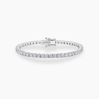 Bellari moissanite 3mm tennis bracelet with D colour VVS stones