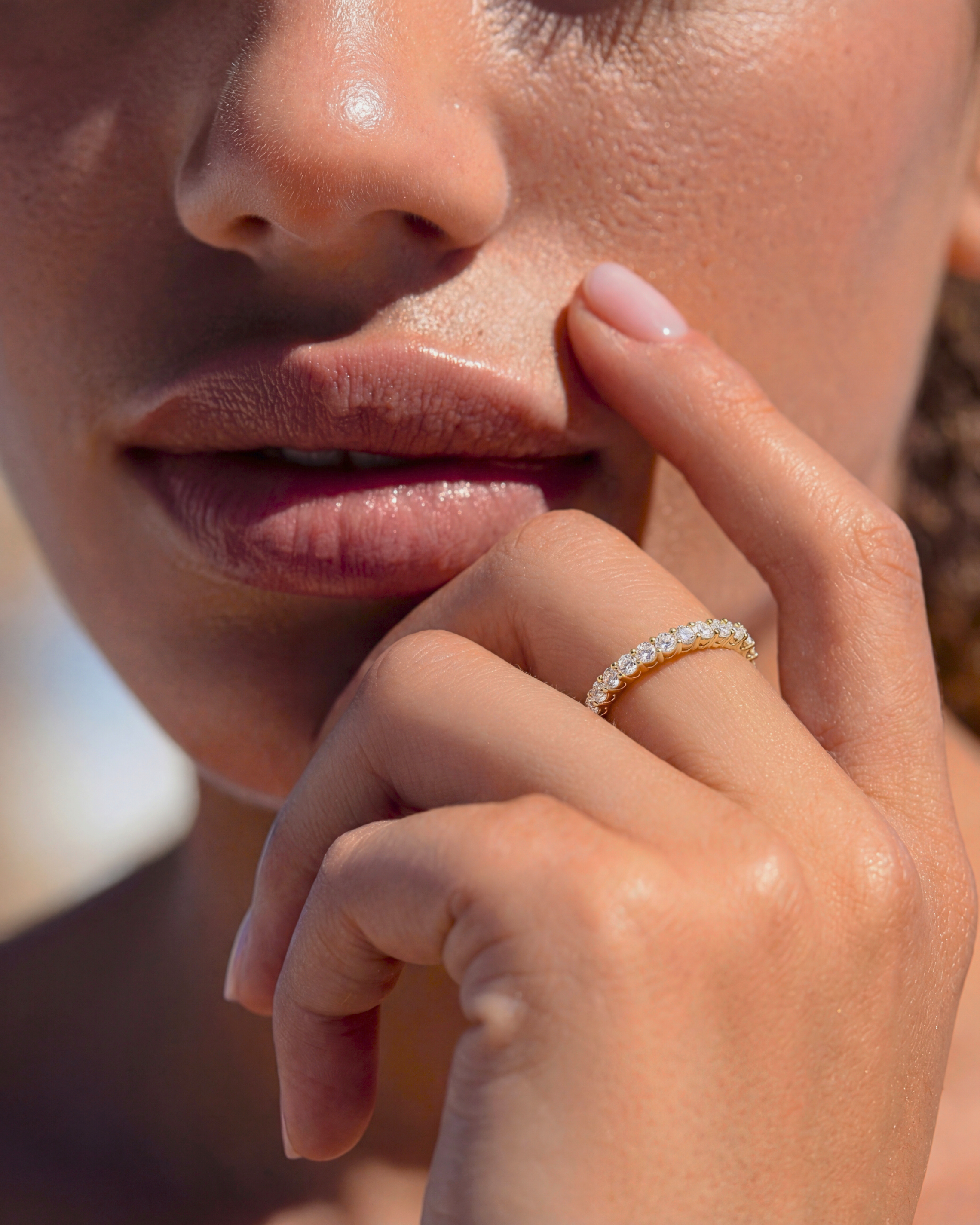 moissanite rings moissanite eternity band Ausstralia