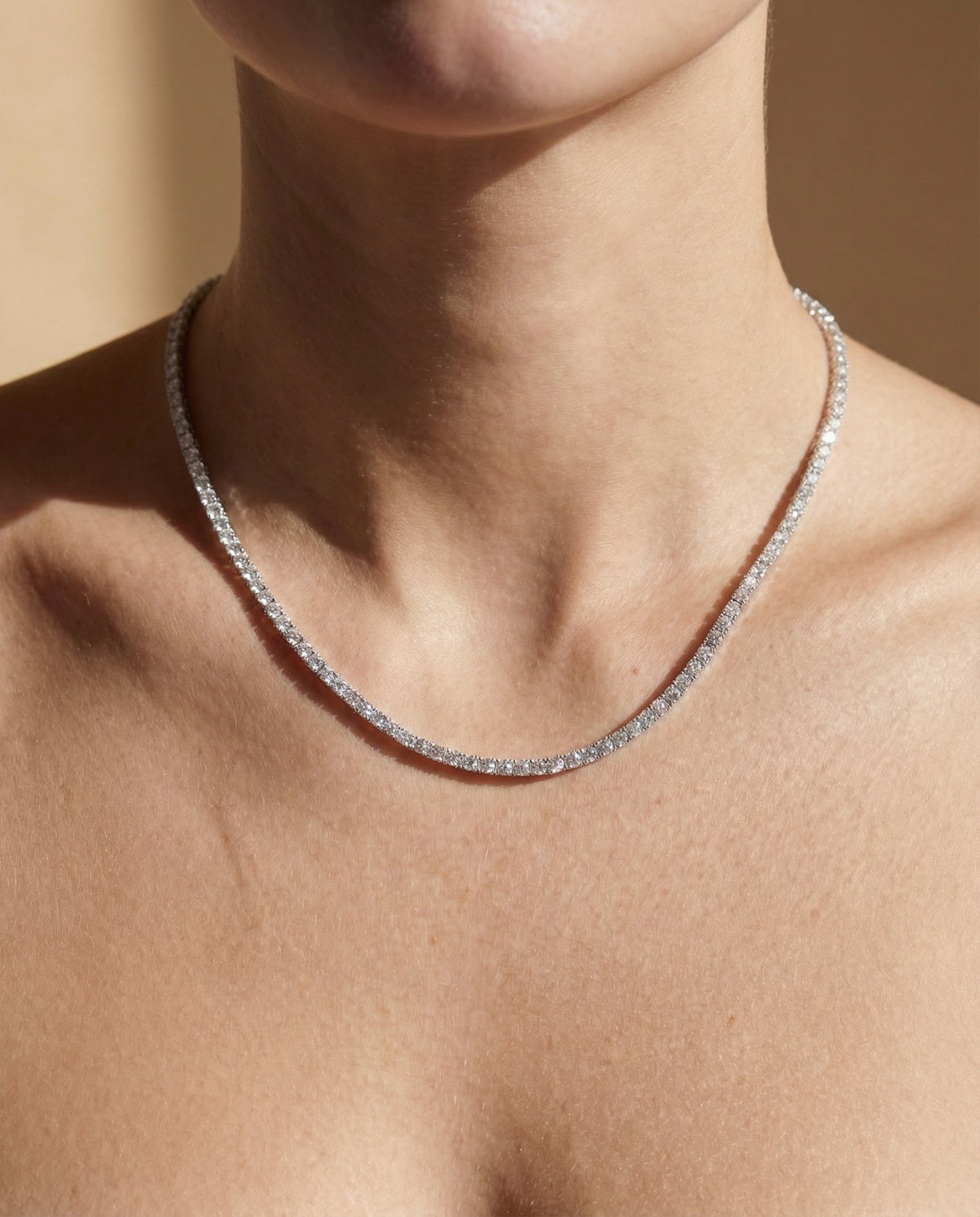 Tennis Necklace Australia Moissanite