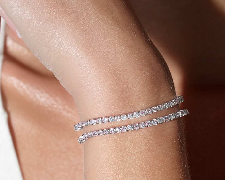 tennis bracelet moissanite Bellari