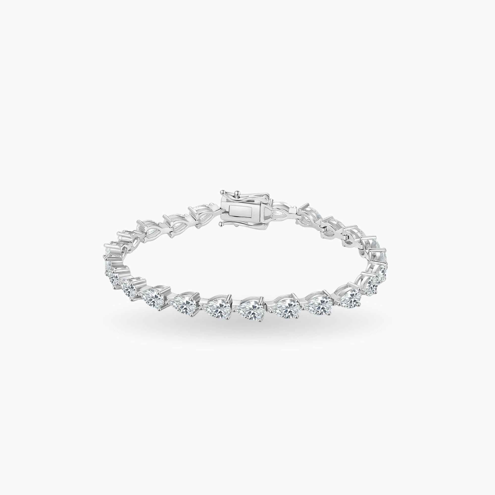 bellari-pear-shape-moissanite-tennis-bracelet-hero