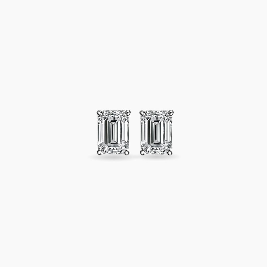 emerald stud earrings
emerald cut moissanite studs, emerald cut stud earrings, rectangular stud earrings Australia
