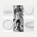 The Bridal Set — 3mm Tennis Necklace & Bracelet