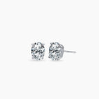 Oval-Cut Stud Earrings – Moissanite - Bellari