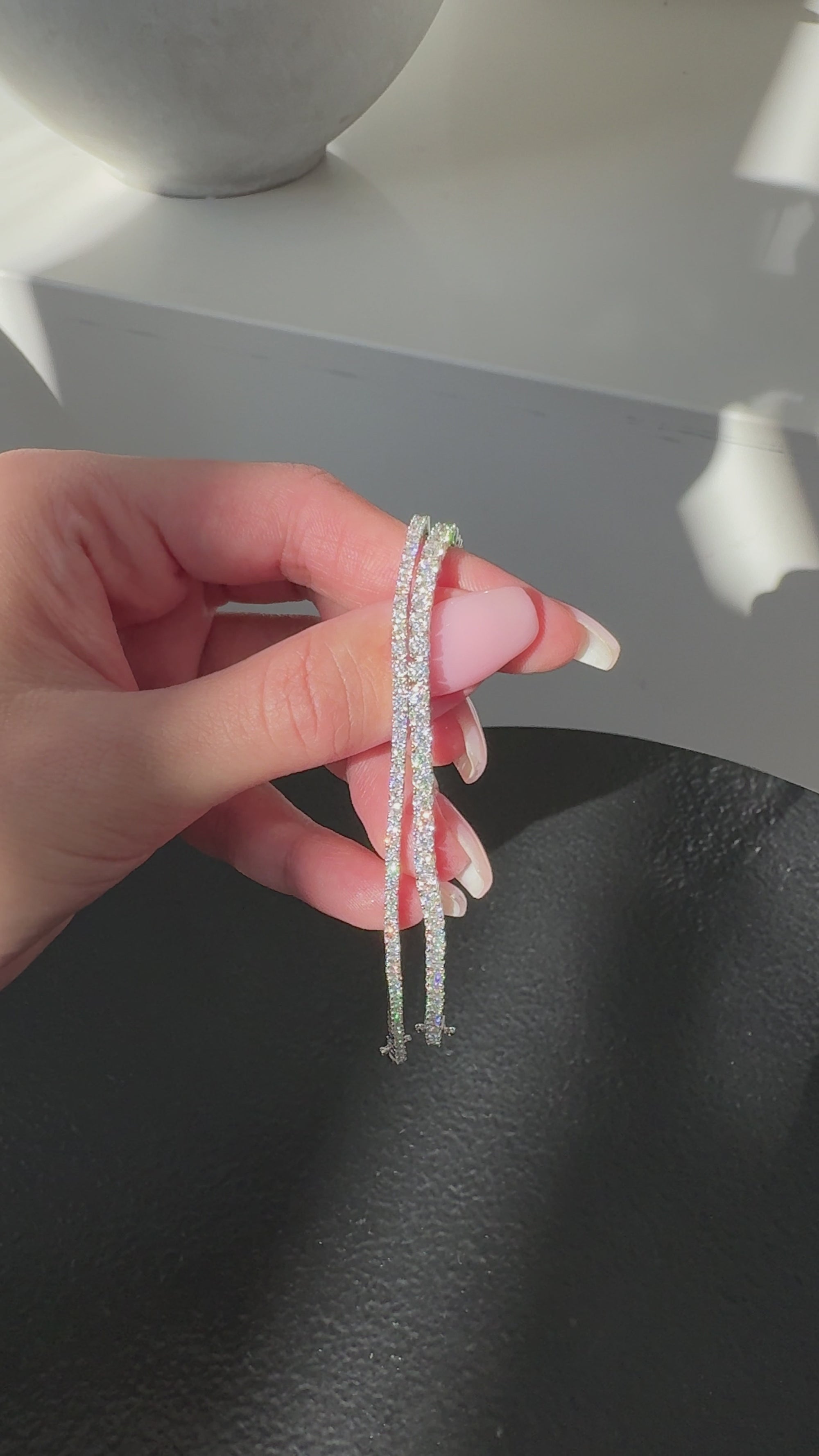 Moissanite tennis bracelet Bellari